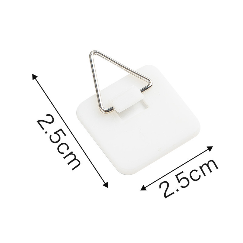 3.2/2.5 Hanging Hooks  Adhesive Plate Hanger Vertical Plate Holders Wall Hooks Decorative Plates Hide Flat Hooks Art Hanging