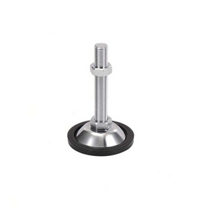 304 Stainless Steel M16x100mm Furniture Leg Adjustable Swivel Horn Leveling Feet