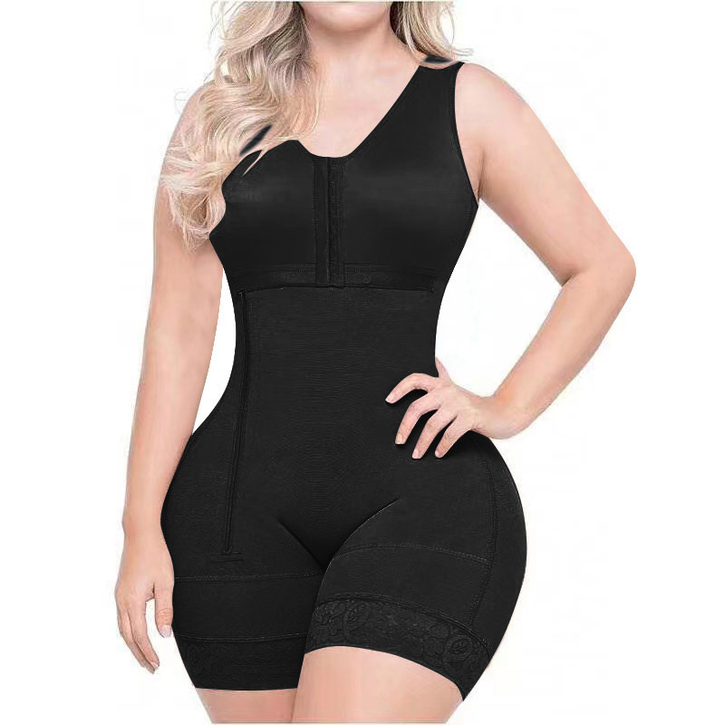 LANGQIN hot selling  Black in stock body shapewear butt lifter shapers  plus size corset shapewear for women