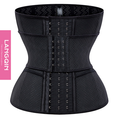 2024 waist trainer colombian breathable shaper corset 9 steel boned latex best waist trainer