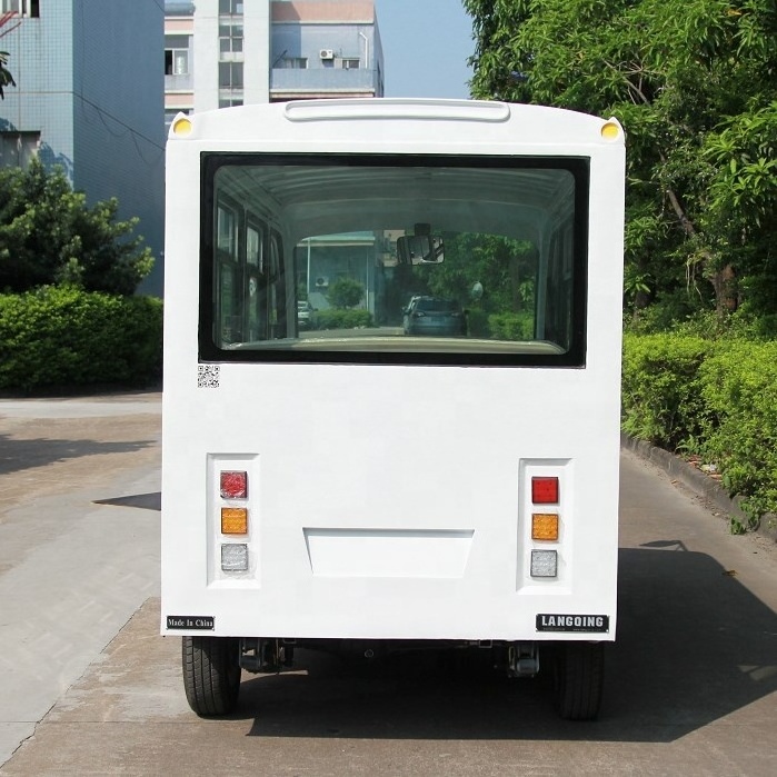 8 Seats Closed Body Electric Shuttle Bus