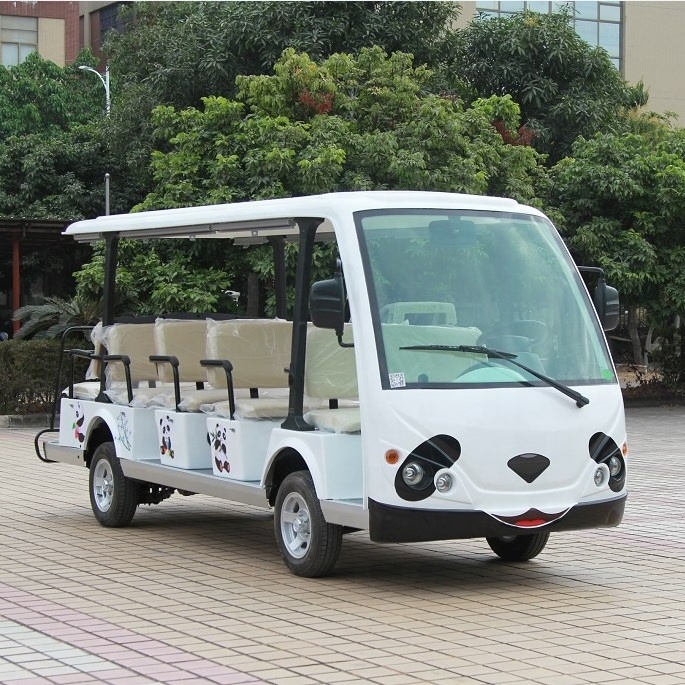 2021 Good Selling Fashion Model  AC Motor 8-10 Hours Charging Time Electric Sightseeing Car CE Certificate Shuttle Bus for Sale