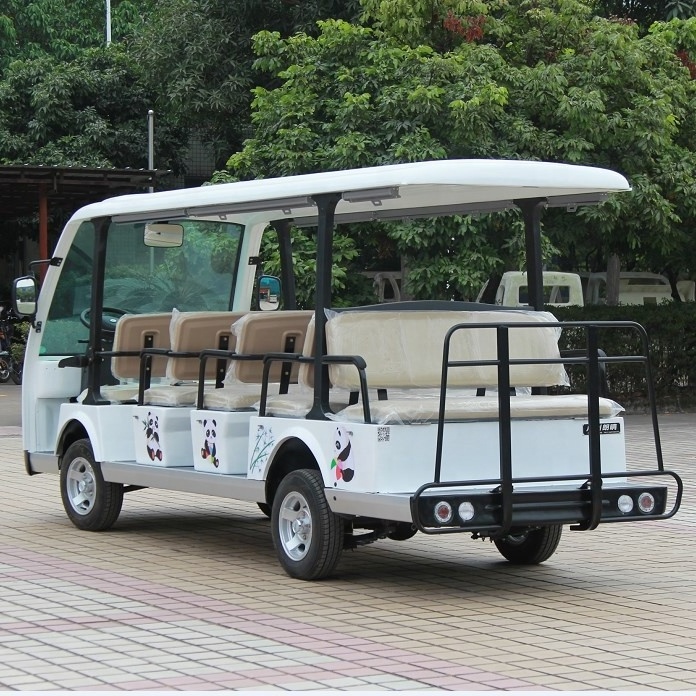 2021 Good Selling Fashion Model  AC Motor 8-10 Hours Charging Time Electric Sightseeing Car CE Certificate Shuttle Bus for Sale