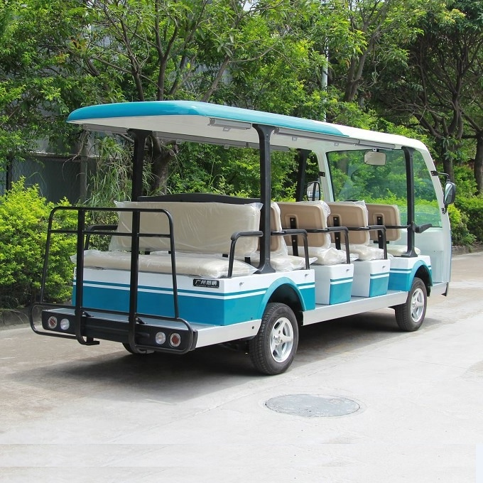 2021 Good Selling Fashion Model  AC Motor 8-10 Hours Charging Time Electric Sightseeing Car CE Certificate Shuttle Bus for Sale