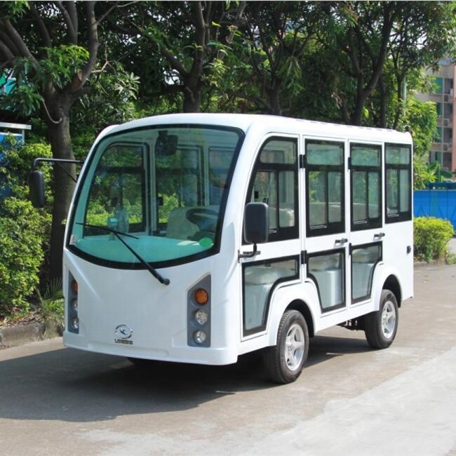 8 Seats Closed Body Electric Shuttle Bus