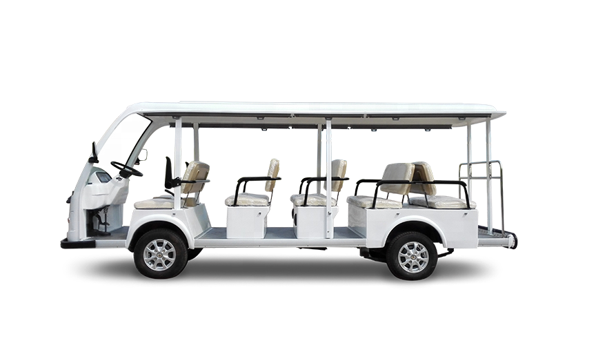 Environmentally Friendly Electric Tourist Coach 14 Seats Customized Electric Tourist Bus