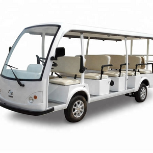 Environmentally Friendly Electric Tourist Coach 14 Seats Customized Electric Tourist Bus