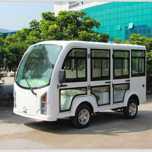 8 Seats Closed Body Electric Shuttle Bus