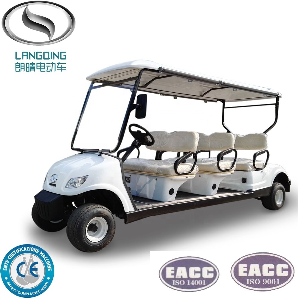 6 seaters electric golf carts made in China