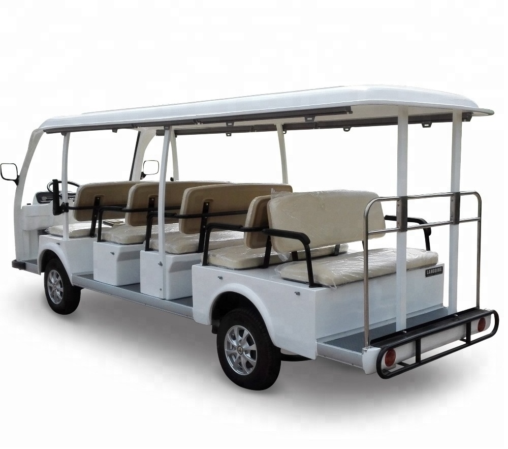 Environmentally Friendly Electric Tourist Coach 14 Seats Customized Electric Tourist Bus