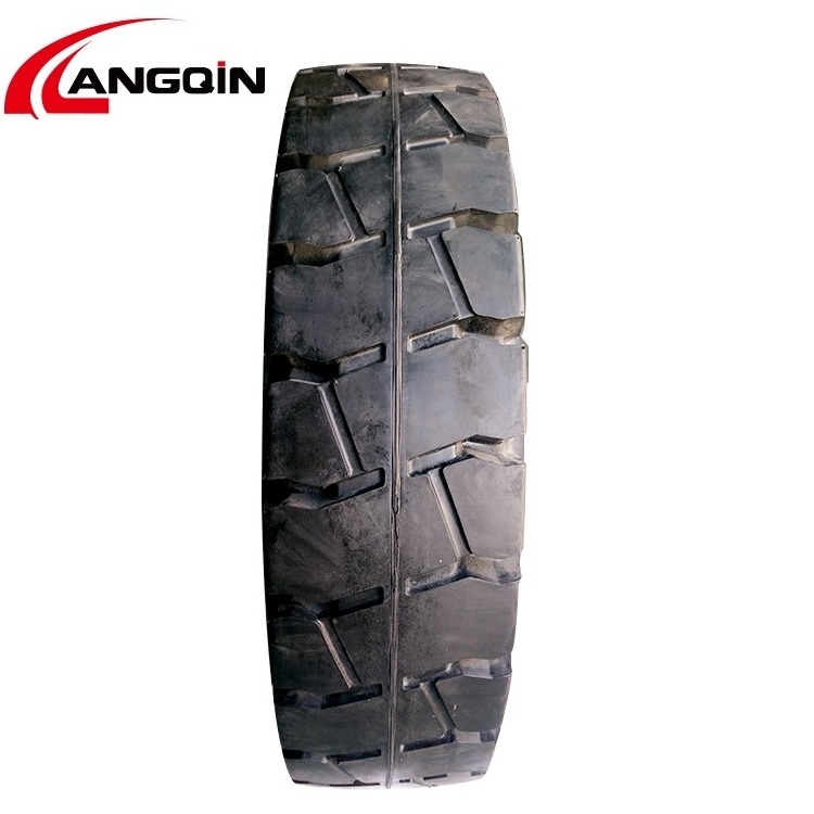 LANGQIN brand 12.00-24 Mining equipment solid tire high load strong wear resistance solid tire