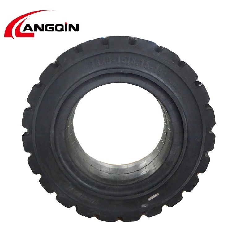 Factory Supply 28X9-15  Solid Rubber Tires for Forklifts Heavy Lifts Tires