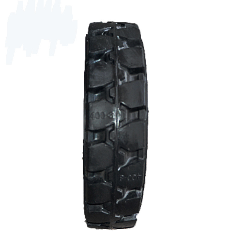 Top Quality 4.00-8  Tyre Manufacturers In China Solid Rubber Tyre For Airport Trailer