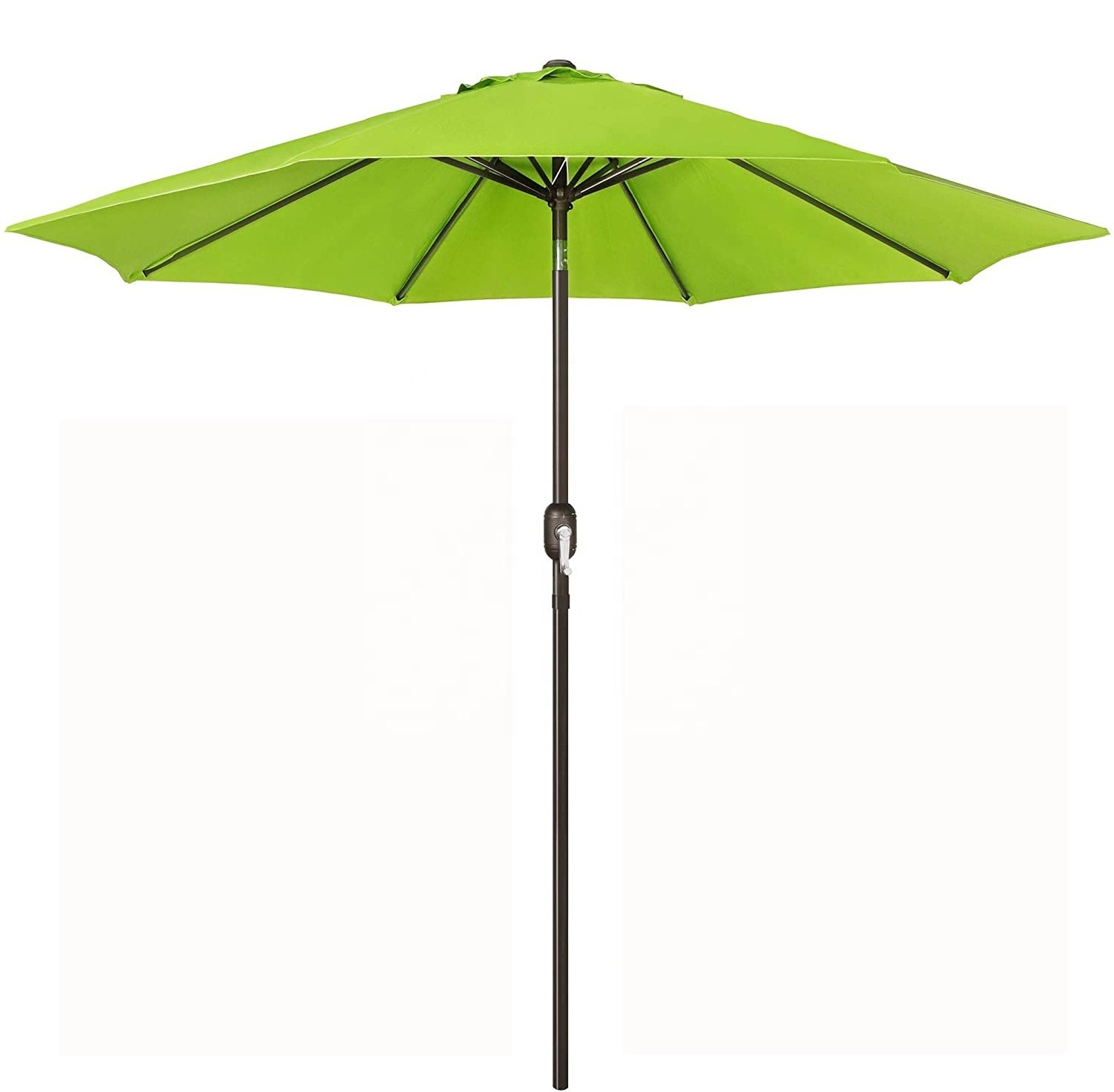 9FT Patio Umbrella Replacement Canopy Market Umbrella Top Outdoor Umbrella Canopy with 8 Ribs