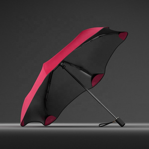 Metro Travel Umbrella 42inch Waterproof Wind Resistant Radial Tensioning System Folding Umbrella