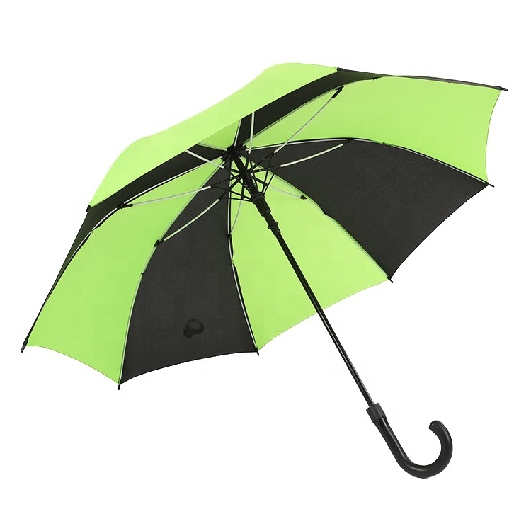 Custom Printed Textured Promotional Straight Umbrella with Your Logo