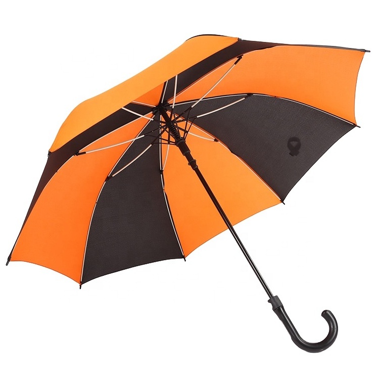 Custom Printed Textured Promotional Straight Umbrella with Your Logo