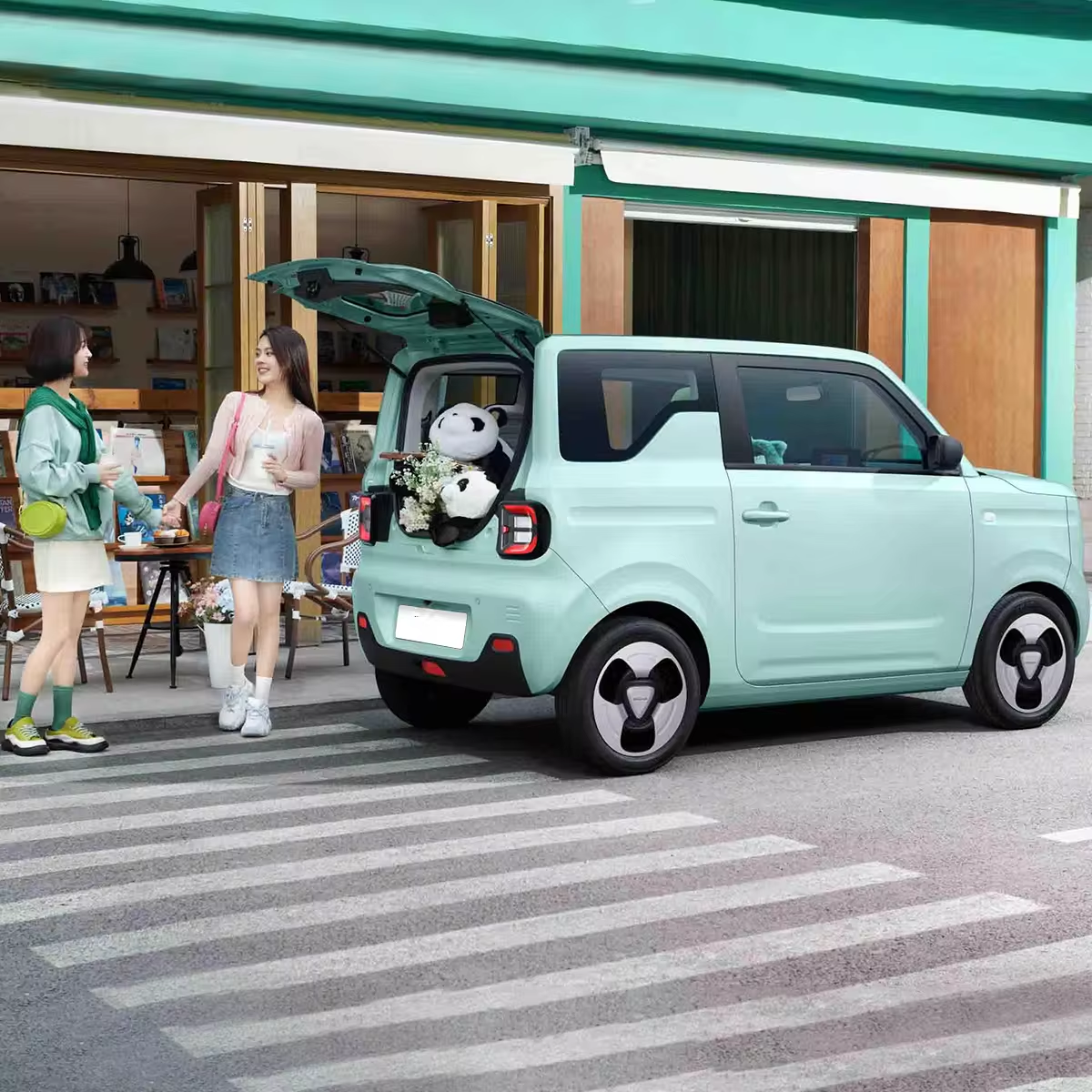 2024 Chinese Cheap Geely Panda Mini EV Chinese New Energy Vehicle Easy Packing Afable Electric Car in China