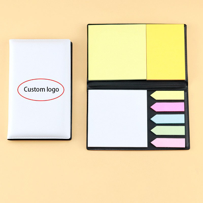 Custom Logo Cheap Printed Colored Pocket Memo Pad Office Sticky Notes Book Notepad