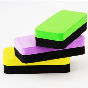 School supplies white board wiping magnetic EVA felt cloth black board Whiteboard Eraser wiping Clean sponge