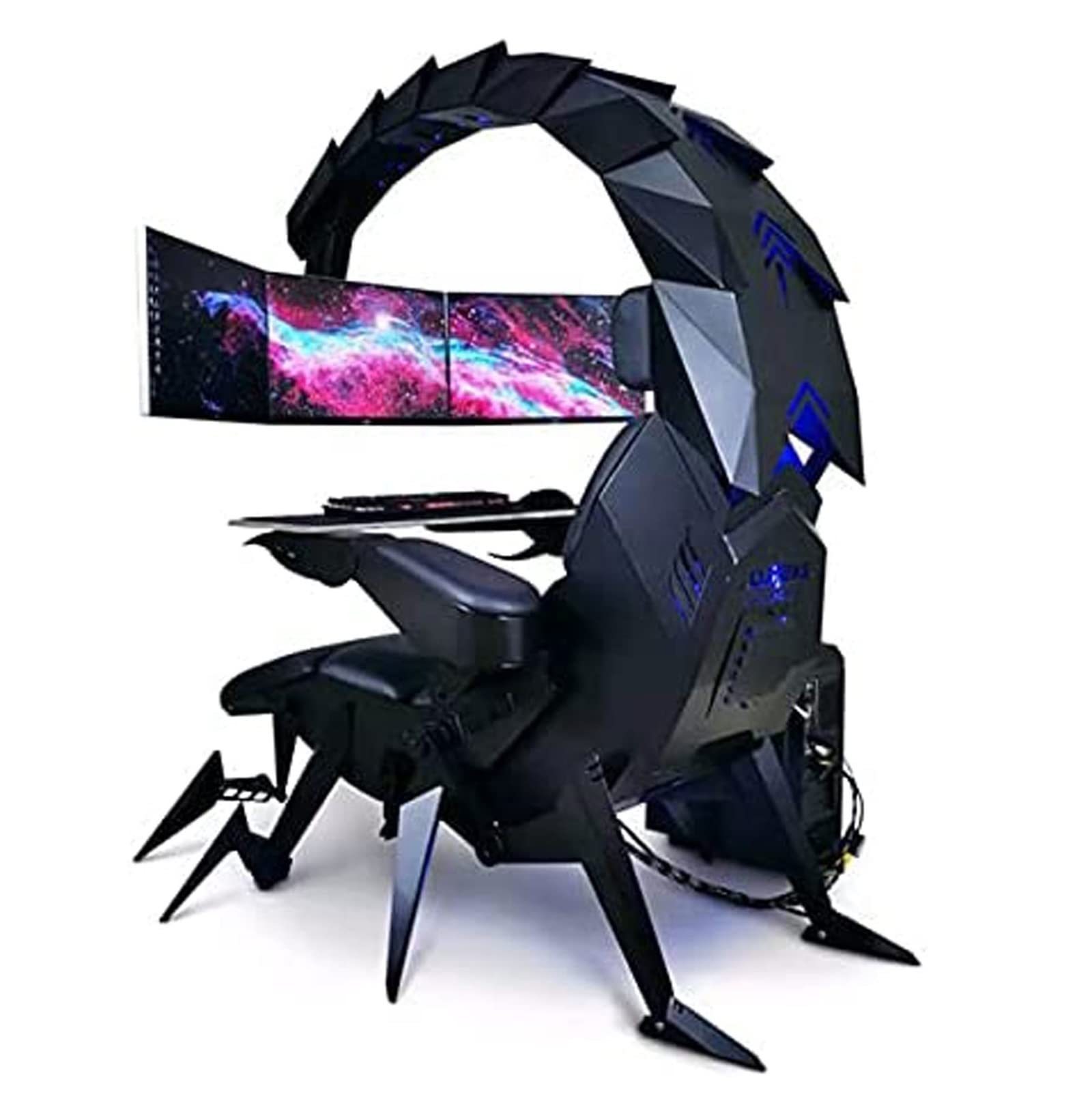 Scorpion Zero gravity silla Support High Back Recliner Gamer Revolving Computer with backrest adjustable gaming chair