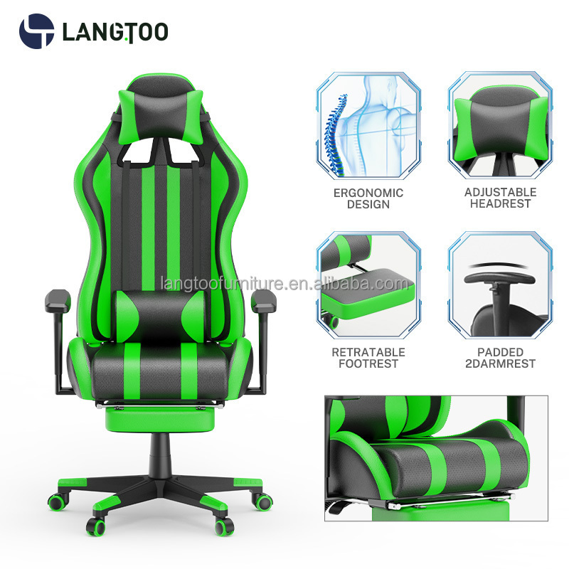 zero gravity gaming room chair ergonomic chairs computer racing recliner massage racing gamig chair