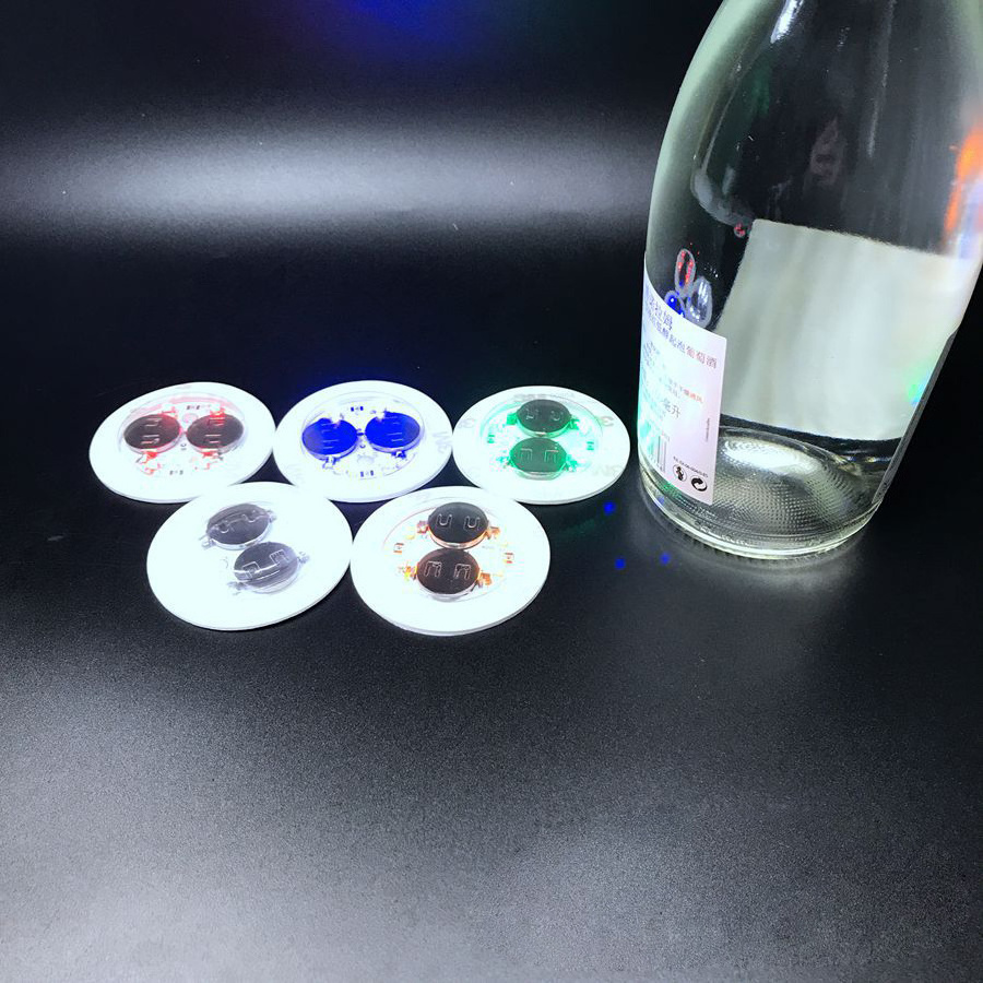 Bottle light led coaster bottle Presenter glorifier display for nightclub bar lounge party events