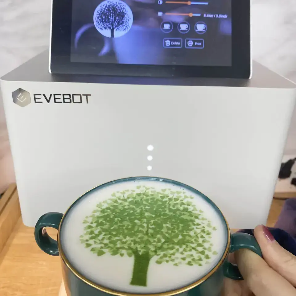 EVEBOT food grade ink cartridge suitable for EB-FT4 and EB-FM1 to print on coffee cake milk beer