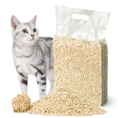 Muawu Tofu Cat Litter Clumping Cat Litter Flushable fast water absorption Natural Tofu Cat Litter Odor Control 99.9% Dust Free