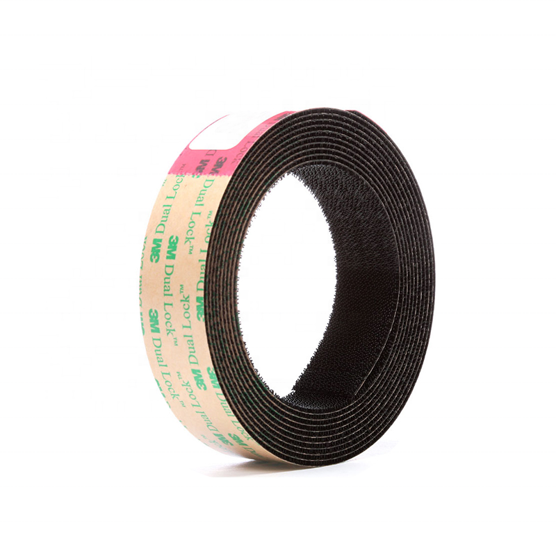 Wholesale black  3MSJ4575 Mushroom dual lock polyolefin removable no nail on the wall buckle acrylic adhesive tape