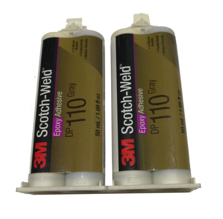 super glue Versatile bonder  for Wood metal plastic Signage bonding  dp110 gray two-part epoxy adhesive