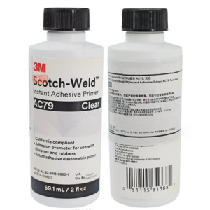 Scotch-Weld Instant Adhesive Primer AC79  Super Glue Improves Adhesion On Flexible Elastomers