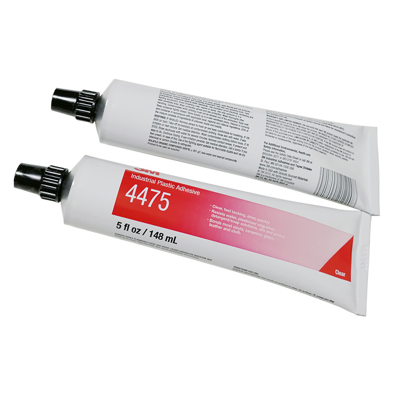 4475 waterproof Industrial Plastic Adhesive Clear Glue  for bonds to a variety of substrate