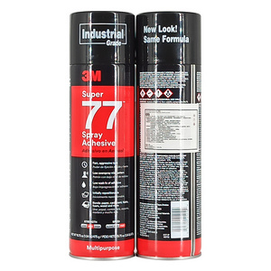 on sale Super 77 Multipurpose Spray Adhesive For cardboard fabric metal plastic