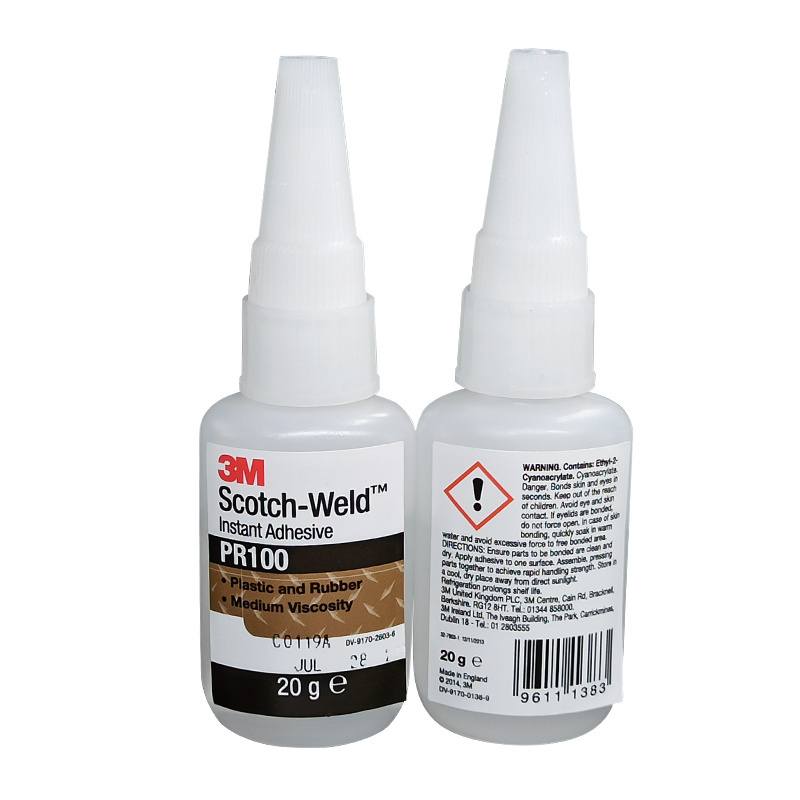 PR100 weld quick-drying super instant adhesive glue for Orthopedics and footwear