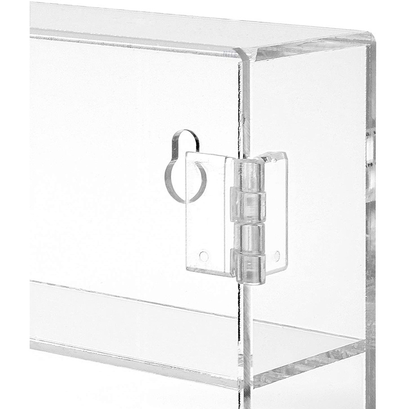 Custom Made cartoon figure  acrylic display Rack with door design