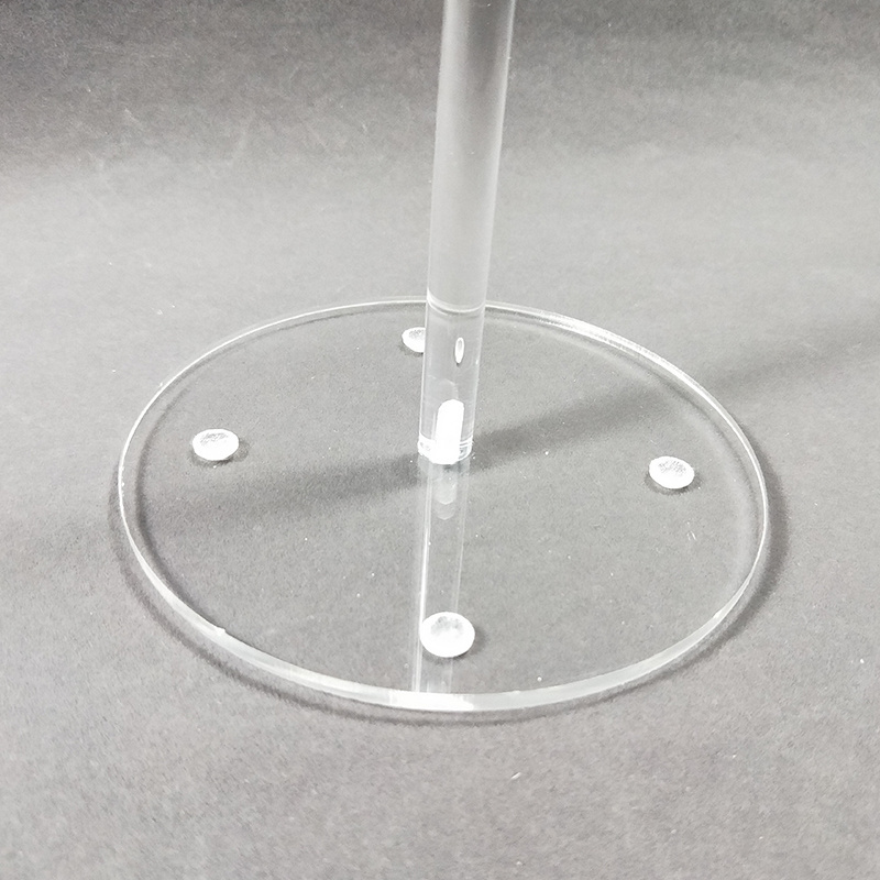 Clear Dessert Cake Donut Display Holder Round Bubble Acrylic Donut Display Stand