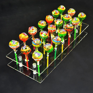 Custom Made free standing Lollipop Ice cream acrylic display rack holder