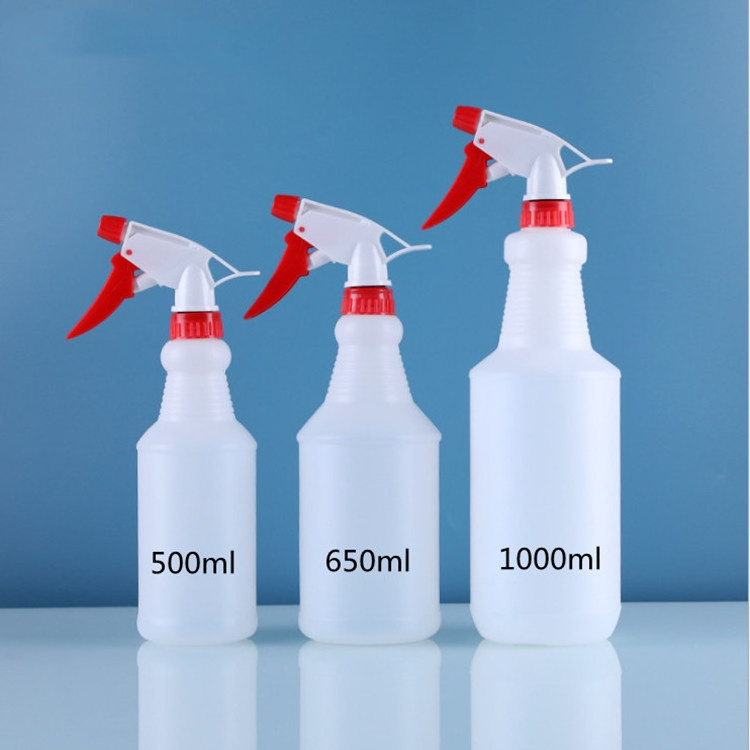 750ml 1000ml 500ml trigger sprayer heavy duty foaming plastic spray bottle for liquor car cleaners