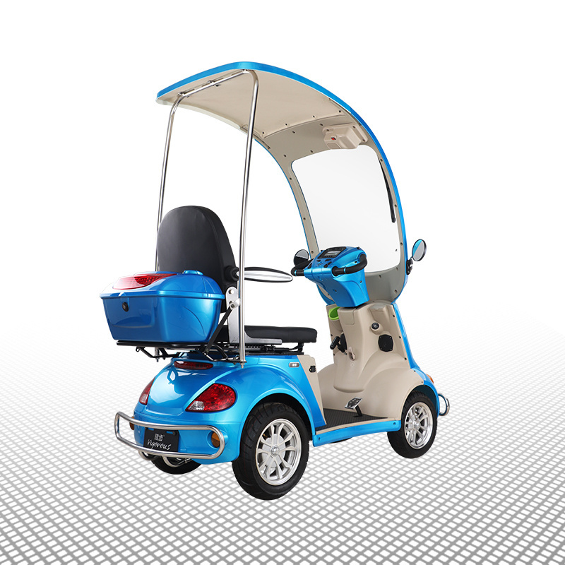 EUROPA S Electric Scooters Powerful Adult Four Wheeler with a Seat