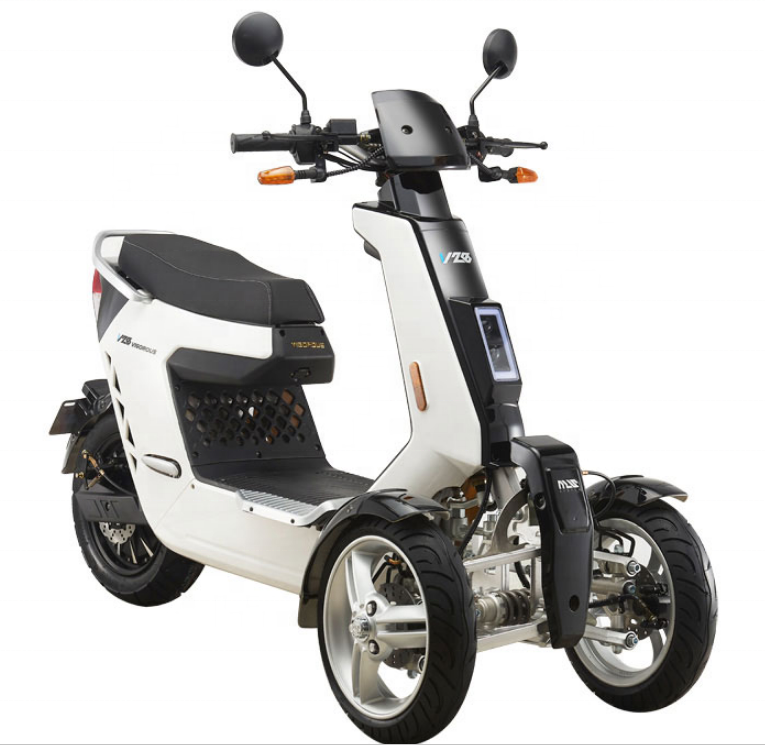 V28 Itango China EEC 72V 27AH 3 Wheel Electric Scooter 2000W Adults Vehicle High Speed Tumbler Passenger Tricycle