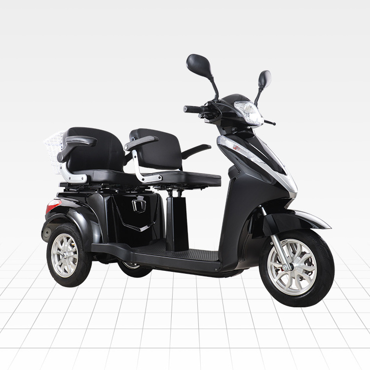 VISTA-L2 Electric Scooter 2 Seater 3 Wheel Electric Mobility Scooter Charger for Scooter with Adjustable Seat