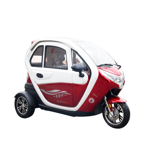 POLARIS EEC Certificated Three Wheel Fully Enclosed Two Seats Electric Mobility Scooter