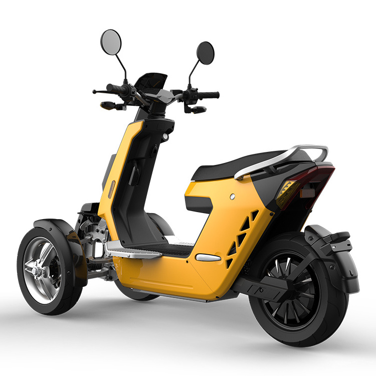 V28 Adult Electric Tricycle with 2 Seat 3 Wheel Motorcycle Adult Bike Tricycle with Lights