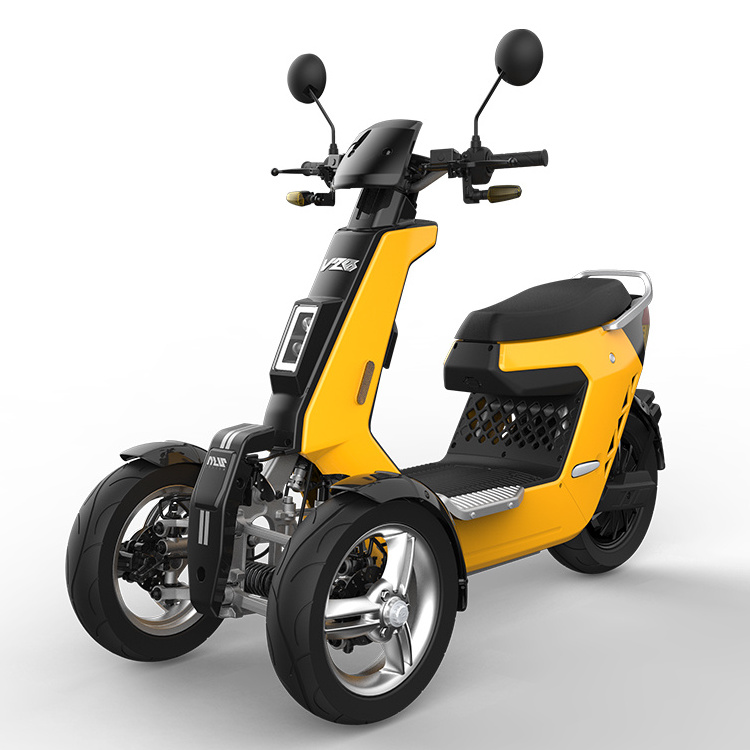 V28 Adult Electric Tricycle with 2 Seat 3 Wheel Motorcycle Adult Bike Tricycle with Lights