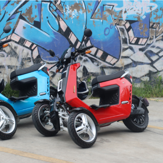 V28 EEC Itango New Design 72V 20AH Lead-acid Battery 3 Wheel Electric Scooter Adults Tumbler Passenger Tricycle