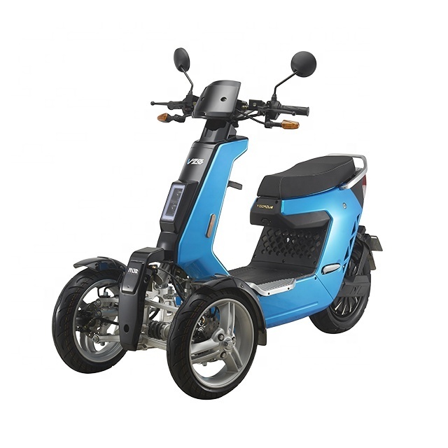 V28 Itango China EEC 72V 3 Wheel Electric Scooter 2000W Adults Vehicle High Speed Tumbler Passenger Tricycle