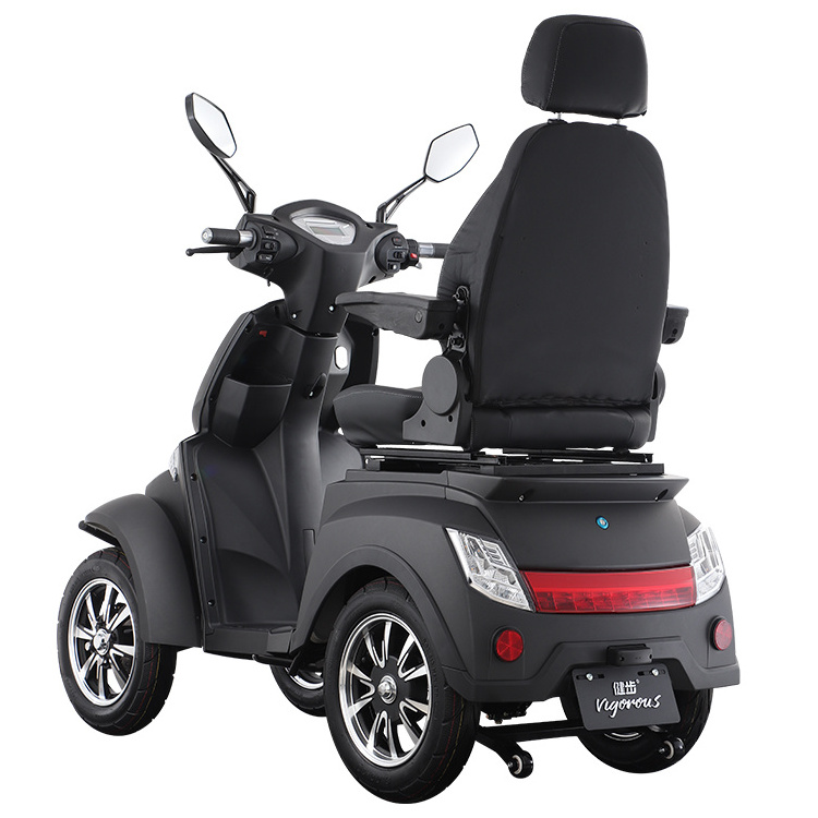 VISTA QUATER3 Electric Mobility Scooter with Seat for Adult 4 Wheel Street Legal Scooter for Elderly