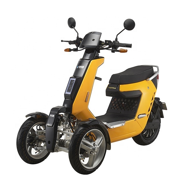 V28 Itango China EEC New Fashion 3 Wheel Electric Scooter 2000W Adults Vehicle Tumbler Passenger Tricycle