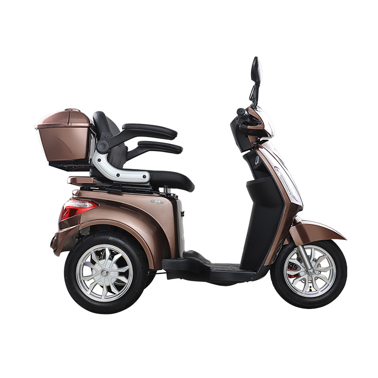 VISTA-1 60V 1000W Electric Scooter EEC Tricycle with Back Seat for Disabled